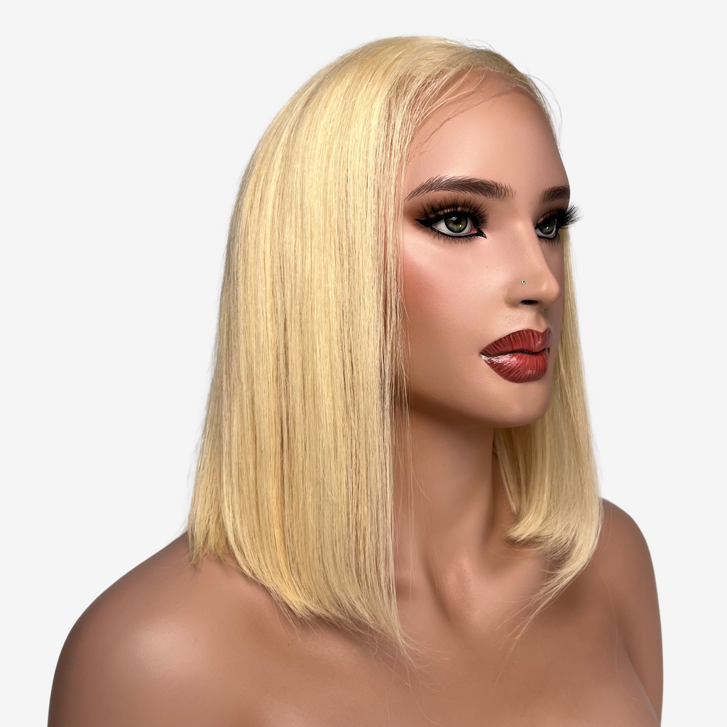 Colour 613 human hair lace wig