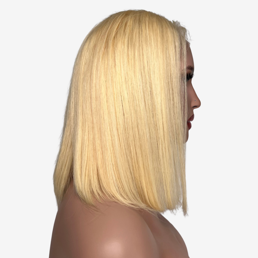 Colour 613 human hair lace wig